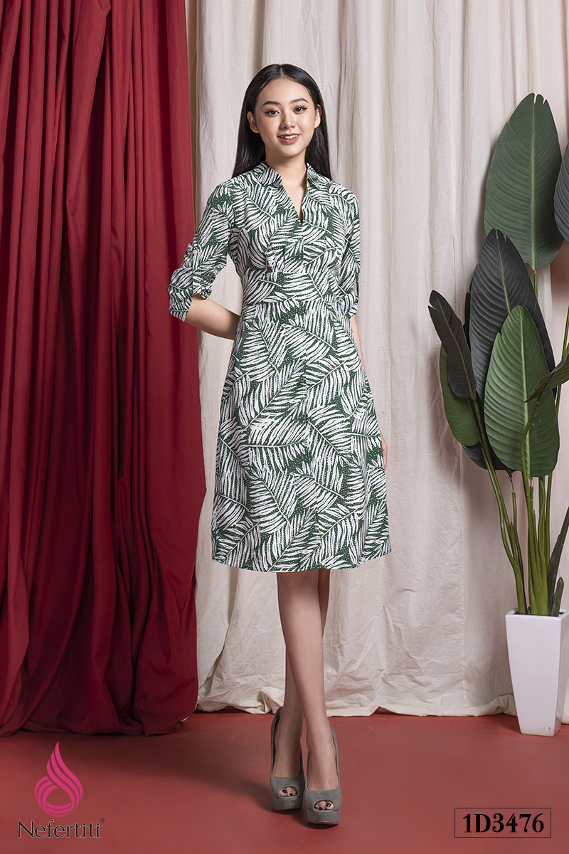 1D3476 - ĐẦM HỌA TIẾT NHIỆT ĐỚI