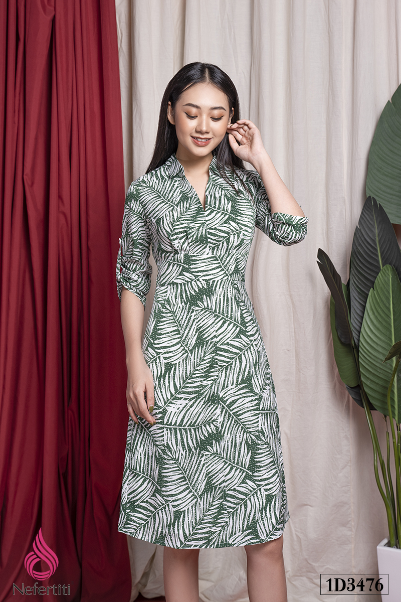 1D3476 - ĐẦM HỌA TIẾT NHIỆT ĐỚI