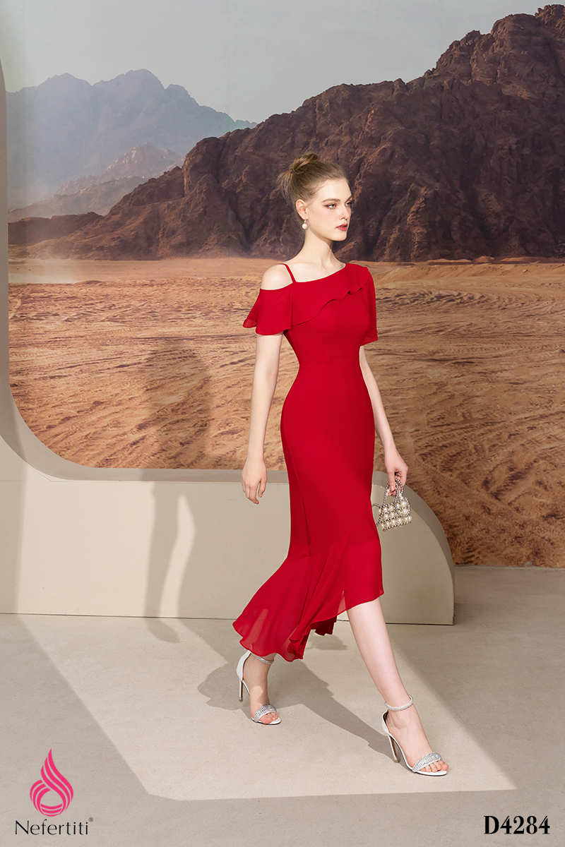 1D4284 - ĐẦM ÔM VẠT XẾP RỦ