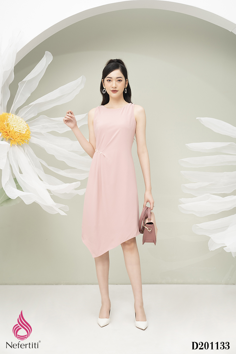 1D201133 - ĐẦM DÁNG SUÔNG XẾP LI CÁCH ĐIỆU