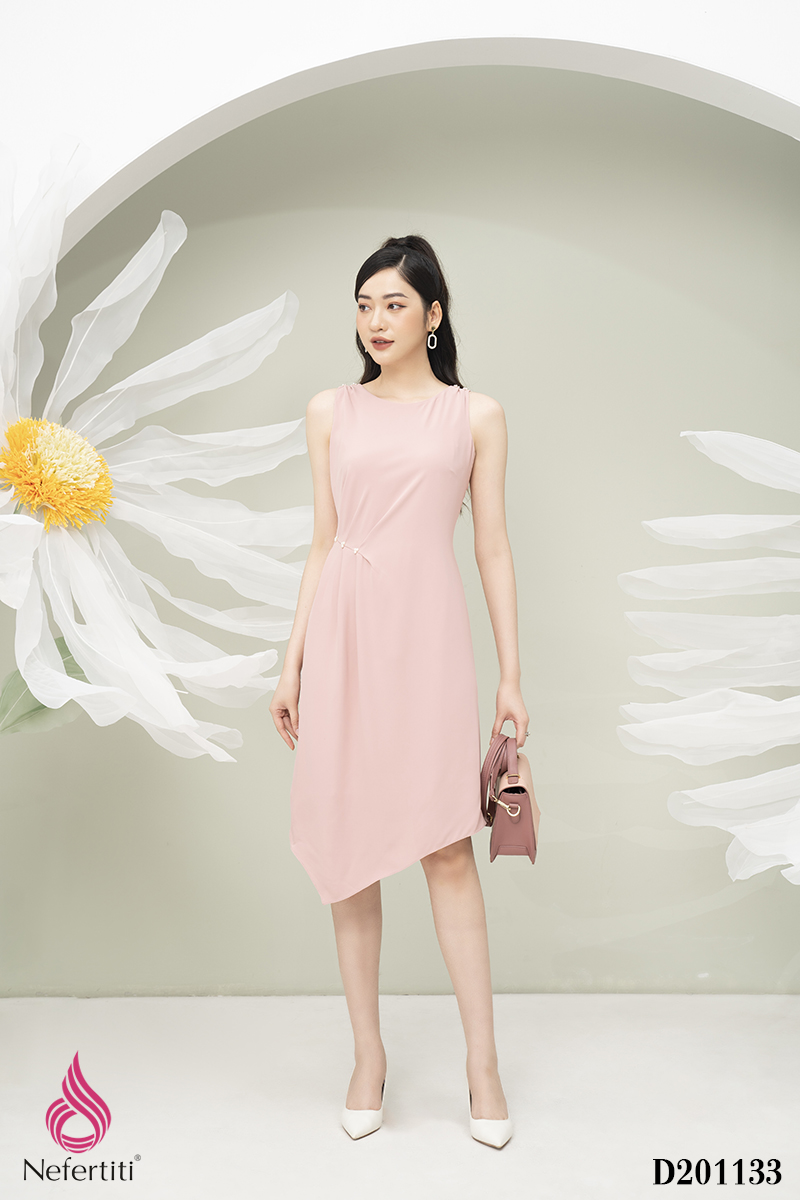 1D201133 - ĐẦM DÁNG SUÔNG XẾP LI CÁCH ĐIỆU