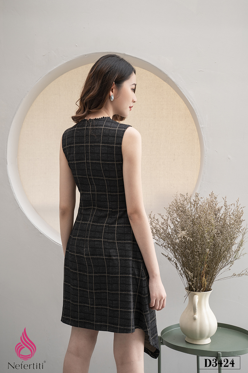 2D3424 - ĐẦM VẠT CHÉO CÁCH ĐIỆU