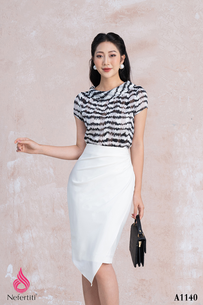 1A1140 - ÁO CÁCH ĐIỆU HỌA TIẾT ANIMAL