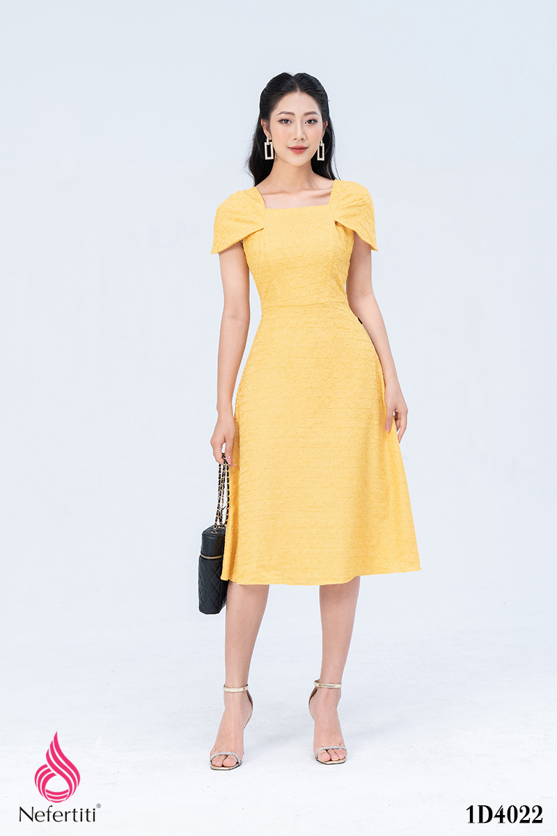 Váy maxi đẹp màu vàng hothit | Shopee Việt Nam