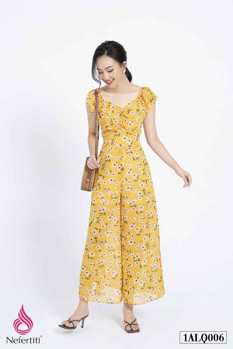 1ALQ006 - JUMPSUIT HỌA TIẾT