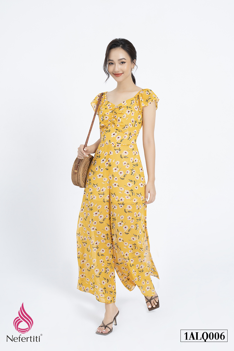 1ALQ006 - JUMPSUIT HỌA TIẾT