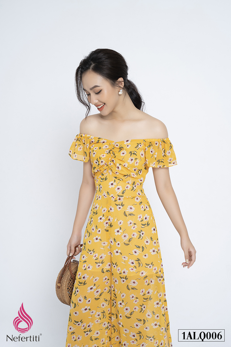 1ALQ006 - JUMPSUIT HỌA TIẾT