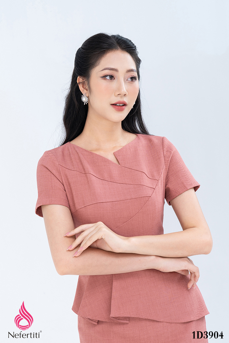 1D3904 - ĐẦM PEPLUM DÁNG ÔM