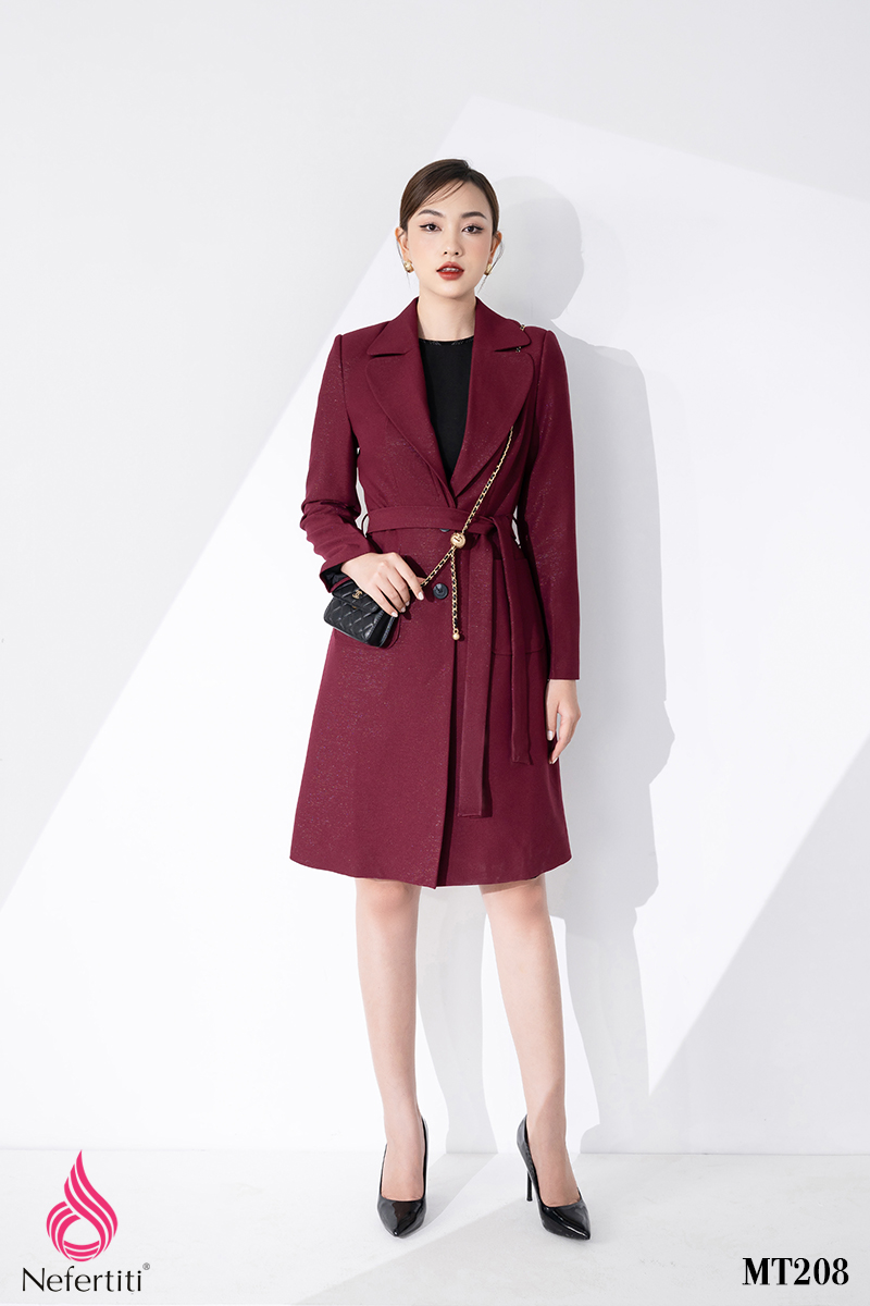 3MT208 - MĂNG TÔ CỔ BẺ V