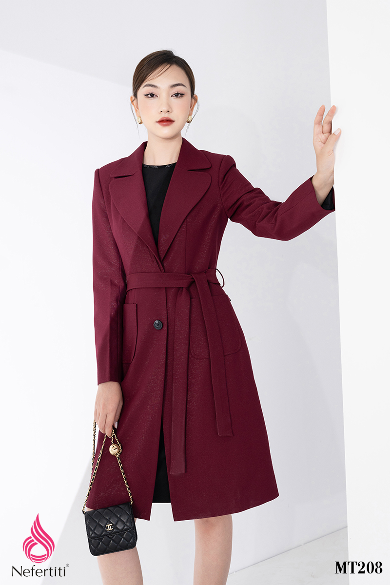 3MT208 - MĂNG TÔ CỔ BẺ V