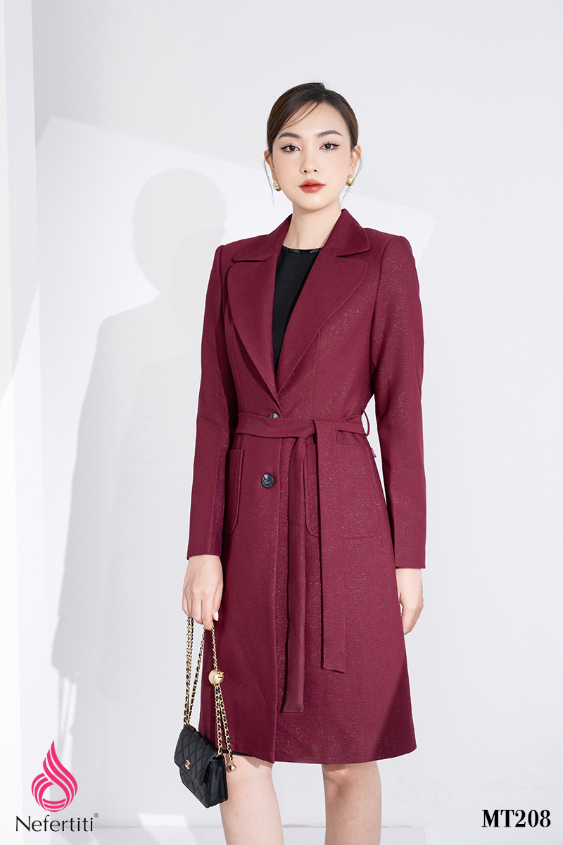 3MT208 - MĂNG TÔ CỔ BẺ V