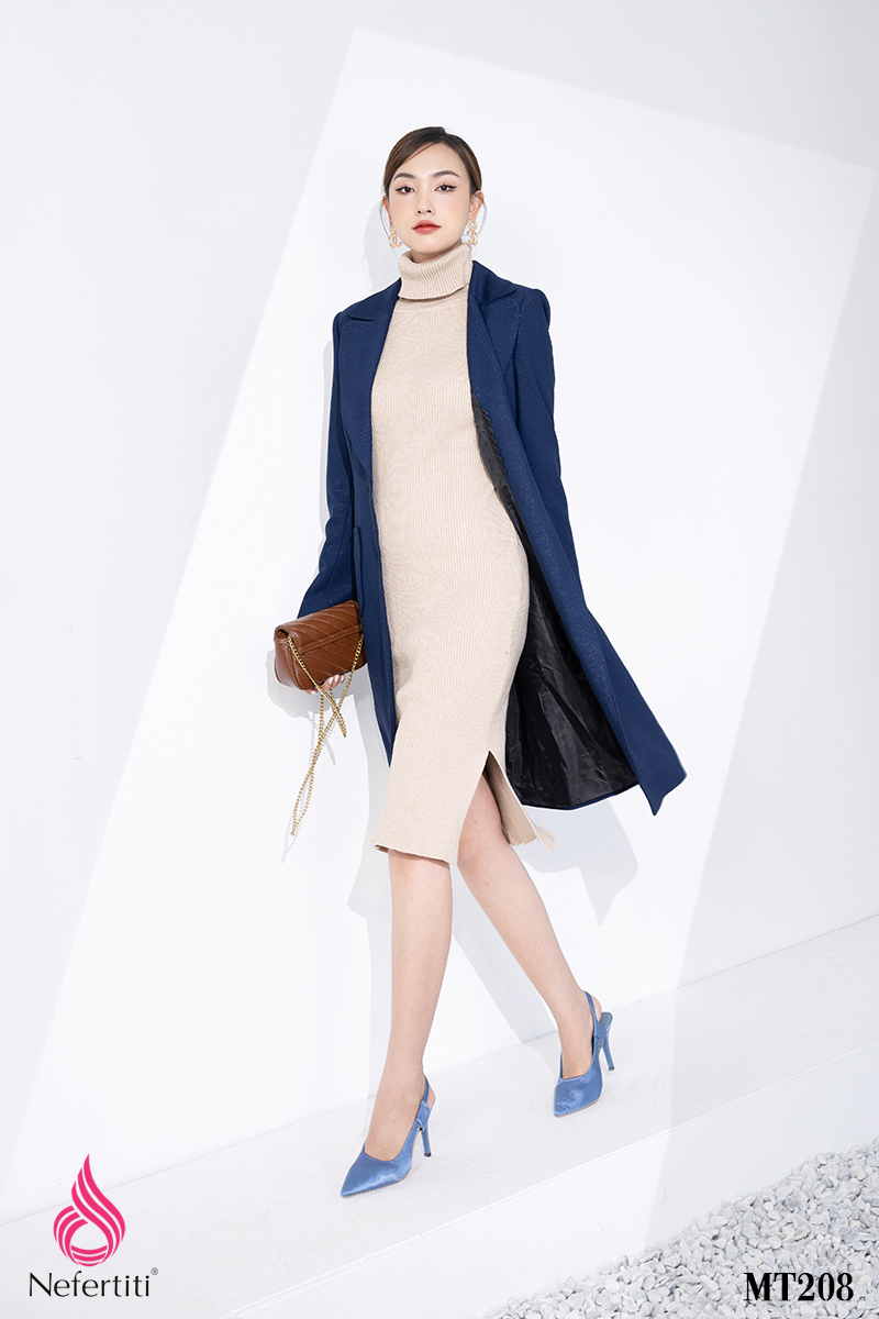 3MT208 - MĂNG TÔ CỔ BẺ V