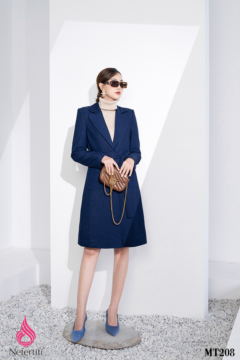 3MT208 - MĂNG TÔ CỔ BẺ V