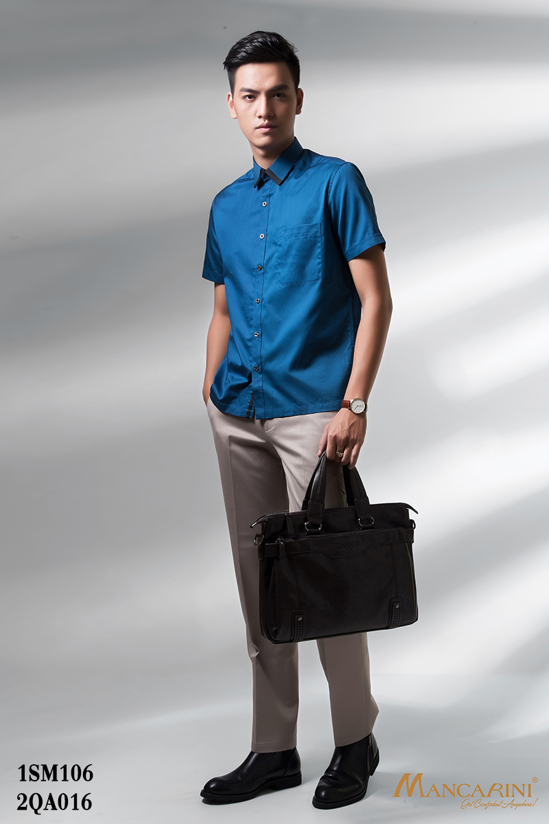 1SM106 - SƠ MI NGẮN TAY