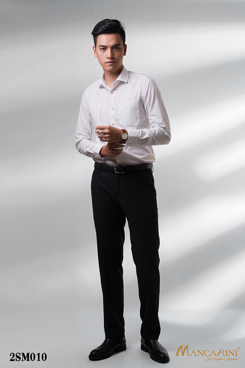 2SM010 - SƠ MI NAM DÀI TAY