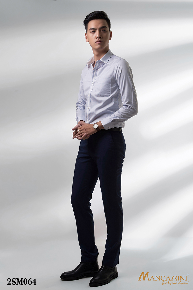 2SM064 - SƠ MI PHỐI KẺ