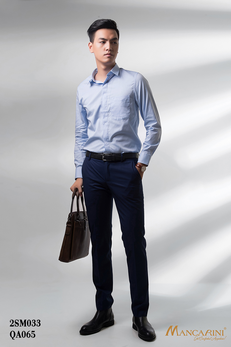 2QA065 - QUẦN ÂU ỐNG ĐỨNG