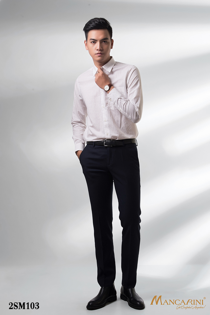 2SM103 - SƠ MI HỌA TIẾT NHÍ