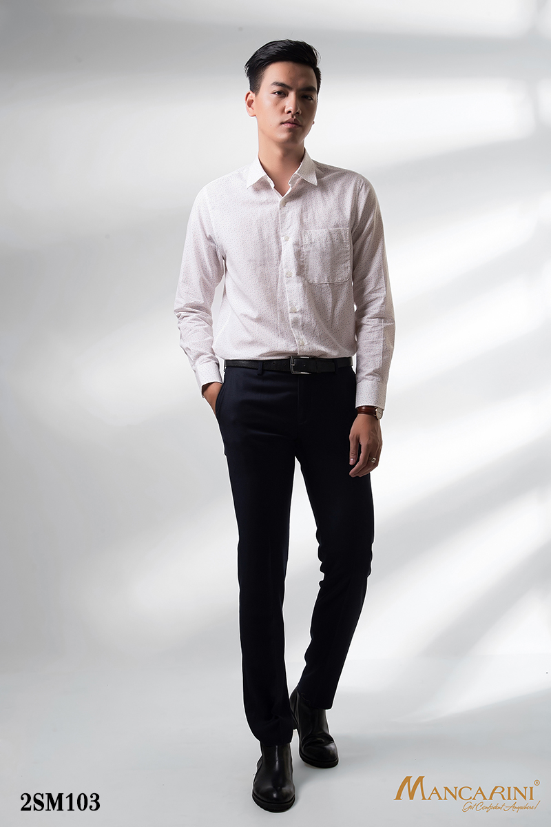 2SM103 - SƠ MI HỌA TIẾT NHÍ