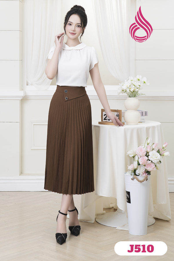 1J510- XẾP LY NÂU