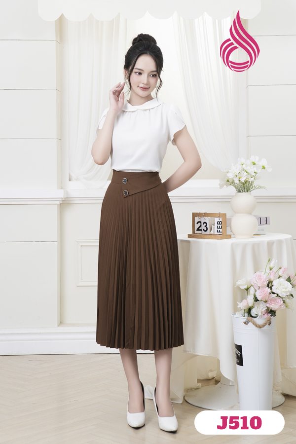 1J510- XẾP LY NÂU