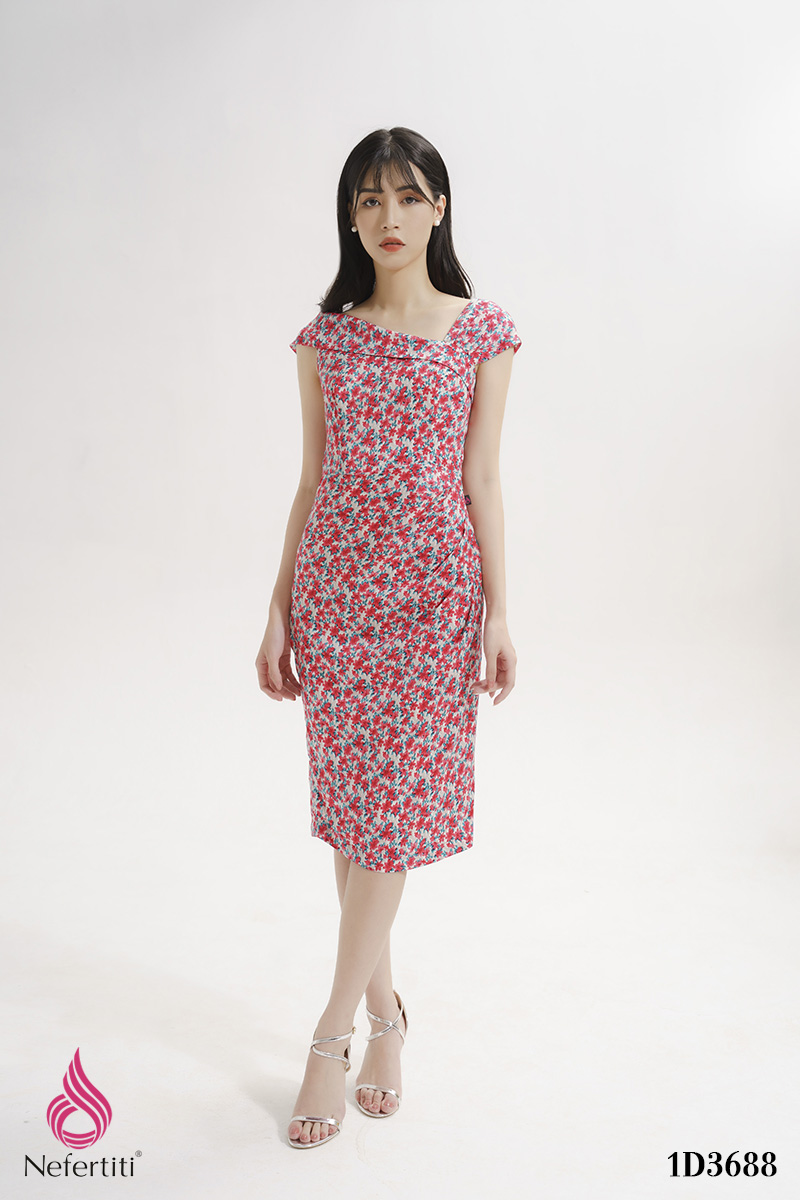 1D3688 - ĐẦM HOA NHÍ DÁNG A