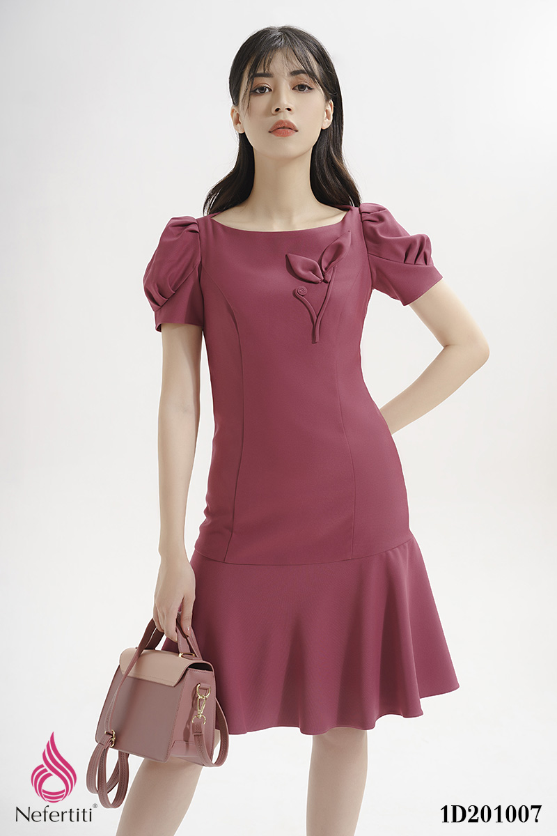 1D201007 - ĐẦM ĐUÔI CÁ TAY BỒNG