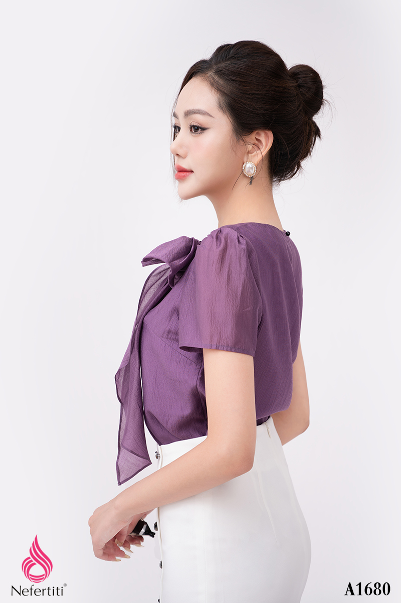 1A1680 - SƠ MI ĐÍNH NƠ SANG CHẢNH