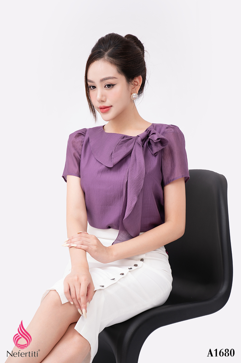 1A1680 - SƠ MI ĐÍNH NƠ SANG CHẢNH