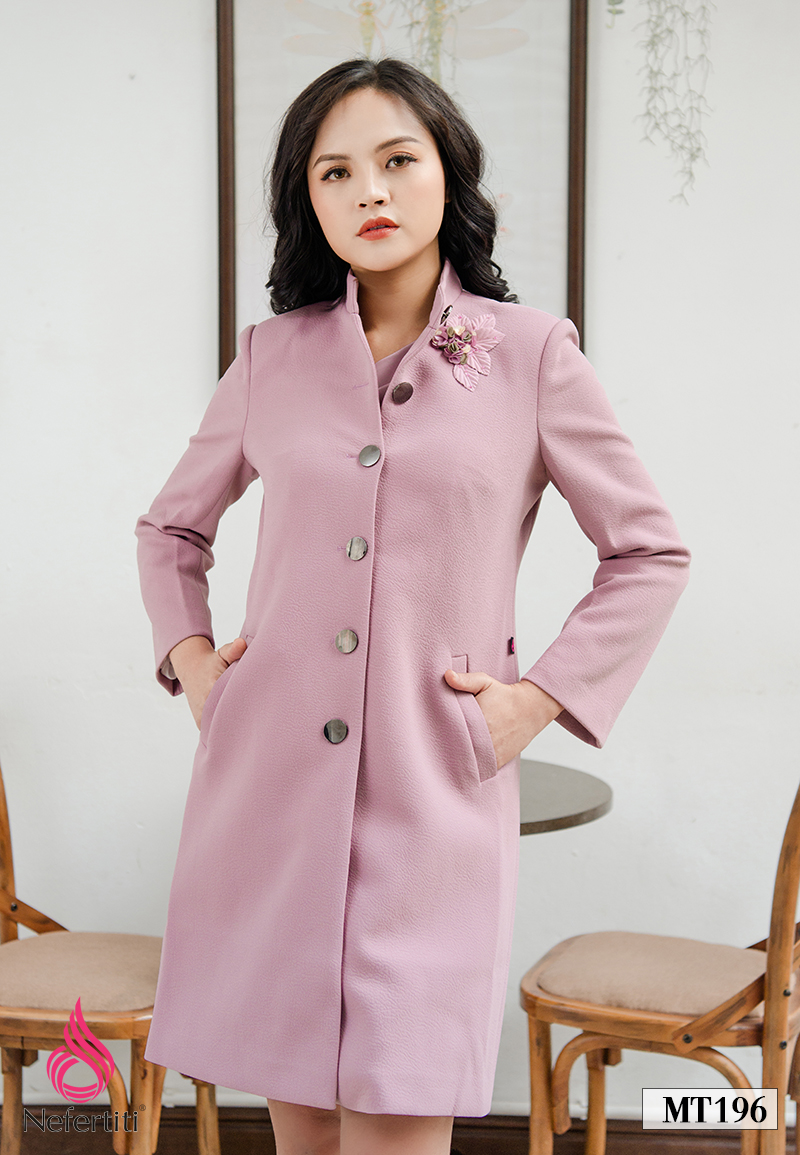 3MT196 - ÁO MĂNG TÔ THU QUỲNH