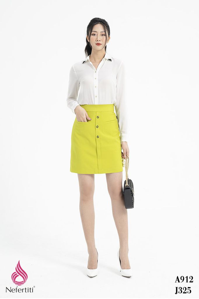 1J325 - CHÂN VÁY DÁNG A TRẺ TRUNG