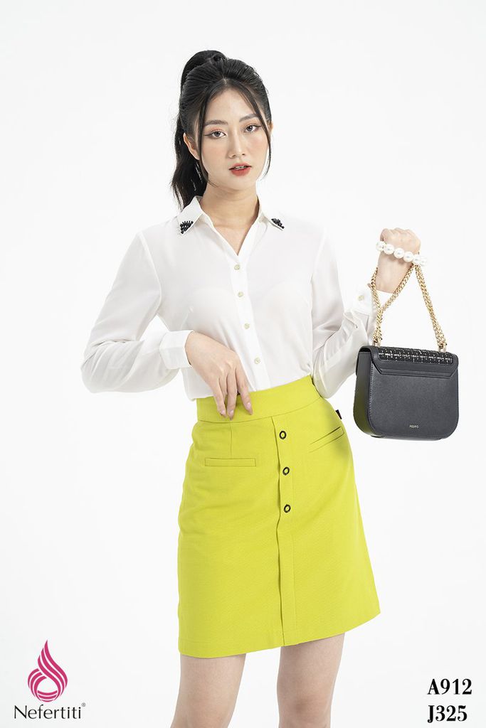 1J325 - CHÂN VÁY DÁNG A TRẺ TRUNG