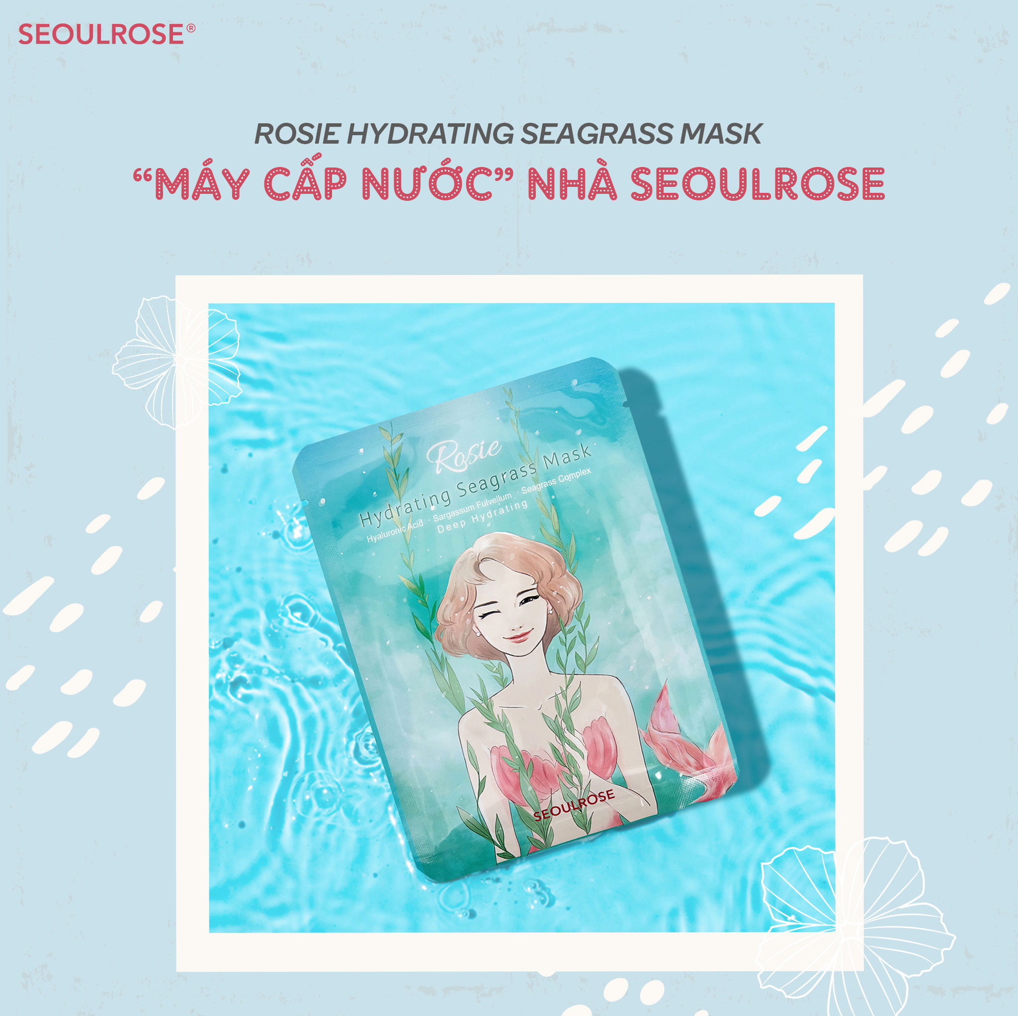 Mặt nạ cỏ biển Rosie Hydrating Seagrass Mask