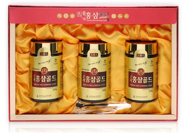 Cao hồng sâm Bio Science  của Hàn Quốc, Hộp 3 lọ x 240g, 고려인삼과학
