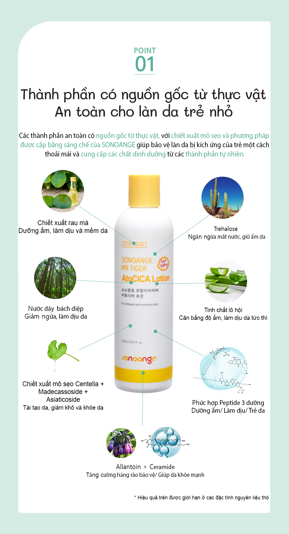 Sữa Dưỡng Thể Dành Cho Bé Mr. Tiger Atocica Lotion 250ml Dưỡng Ẩm và Dịu Da