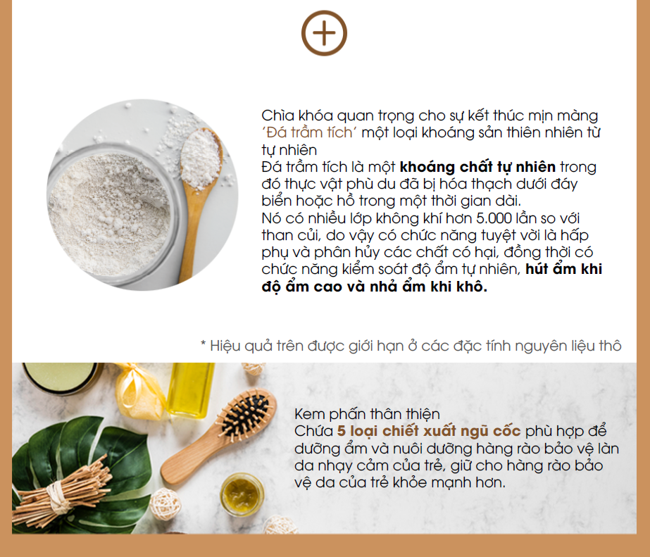 Phấn Em Bé Dạng Kem FRIENDLY BABY POWDER CREAM 100ml Làm dịu, cấp ẩm và Bảo vệ da
