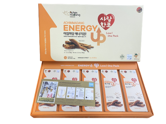 Nước Hồng Sâm Nguyên Chất 100% Hàn Quốc Energy Up