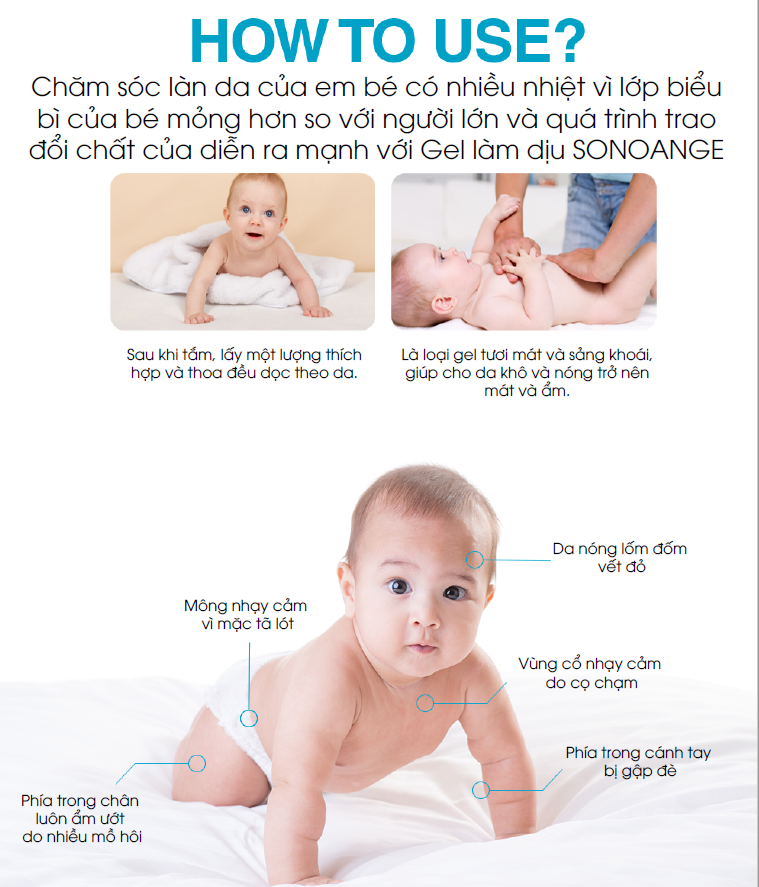 Gel dưỡng da cho bé Friendly Baby Smoothing Gel 200ml giảm hăm, mẩn ngứa, giúp da mịn màng khô thoáng