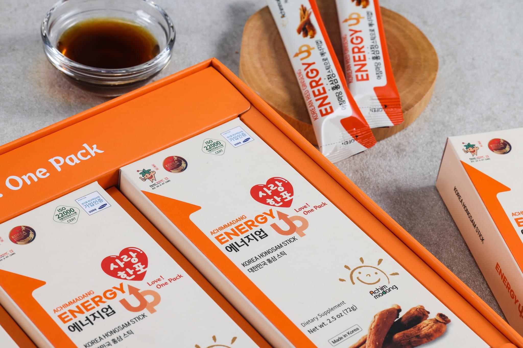 Nước Hồng Sâm Nguyên Chất 100% Hàn Quốc Energy Up