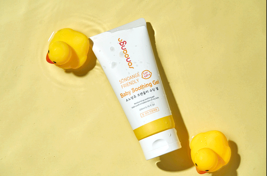 Gel dưỡng da cho bé Friendly Baby Smoothing Gel 200ml giảm hăm, mẩn ngứa, giúp da mịn màng khô thoáng