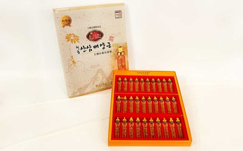 Tinh Chất Hồng Sâm Núi Thượng Hạng Cheon Jong Tissue Cultured Korean Mountain Ginseng 천정산삼 배양근