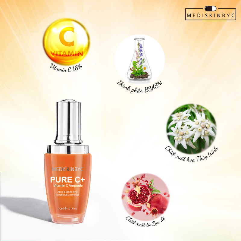 Tinh Chất Vitamin C Tinh Khiết PURE C+.