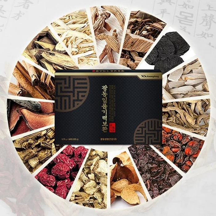 An Cung Ngưu Hoàng Hoàn Kwangdong Hộp Đen 60 Viên Nội Địa Hàn Quốc