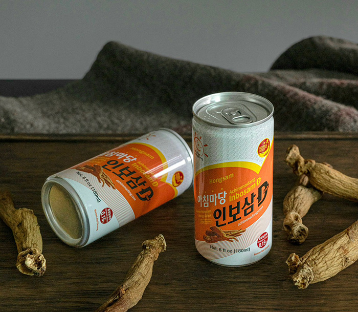 Nước Hồng Sâm Dạng Lon Achimmadang Hàn Quốc 180ml