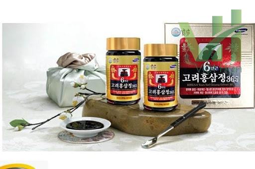 Cao Hồng Sâm 365 Hàn Quốc (Hộp 2 Lọ x 240g) 대한홍삼 고려홍삼정365
