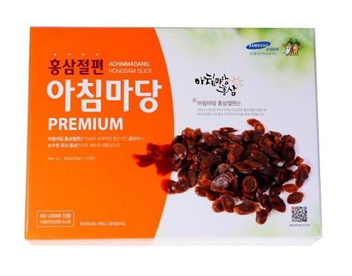 Hồng Sâm Thái Lát Tẩm Mật Ong 200g Achimmadang Hàn Quốc Hộp 200g