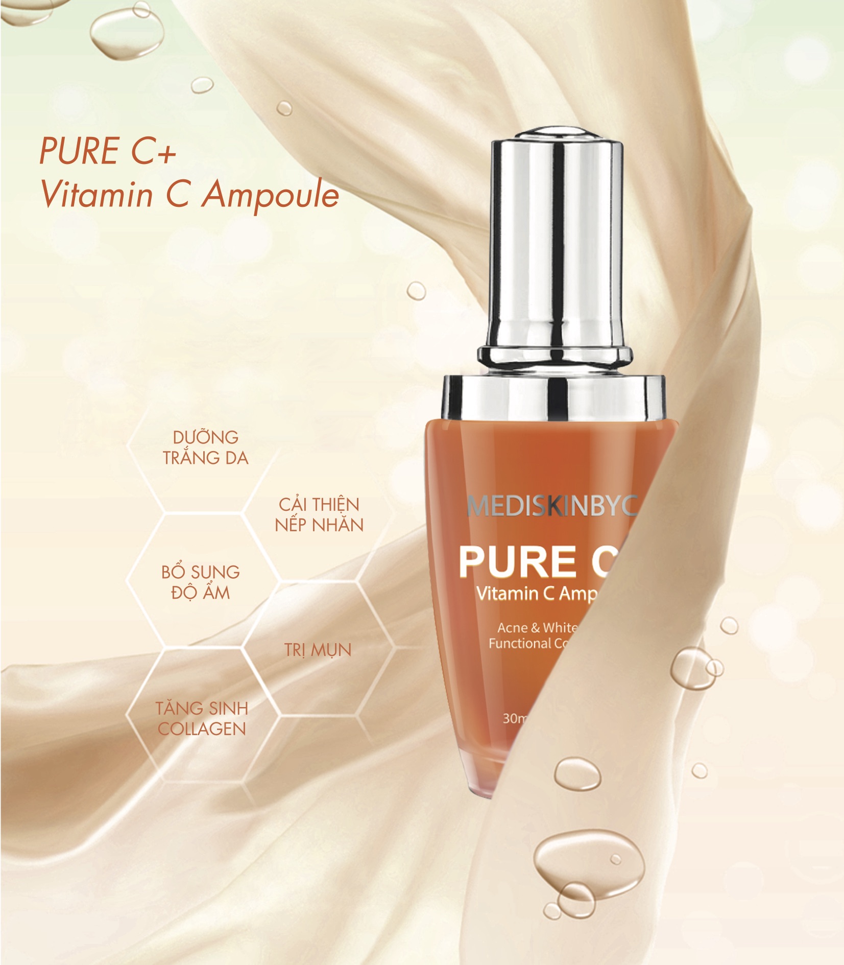 Tinh Chất Vitamin C Tinh Khiết PURE C+.