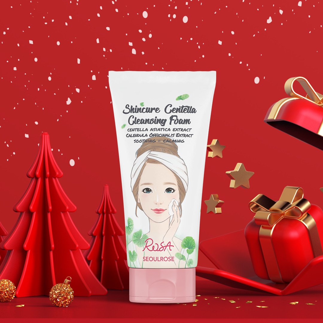 Sữa rửa mặt Rosa Skincure Centella Cleansing Foam