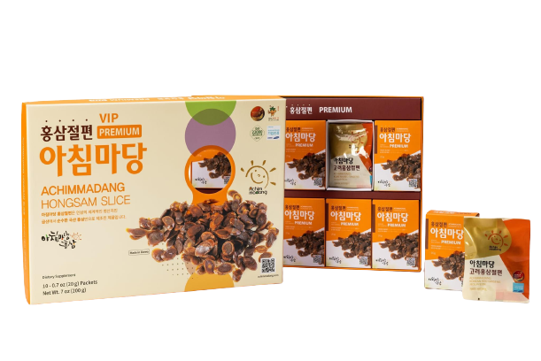 Hồng Sâm Thái Lát Tẩm Mật Ong 200g Achimmadang Hàn Quốc Hộp 200g