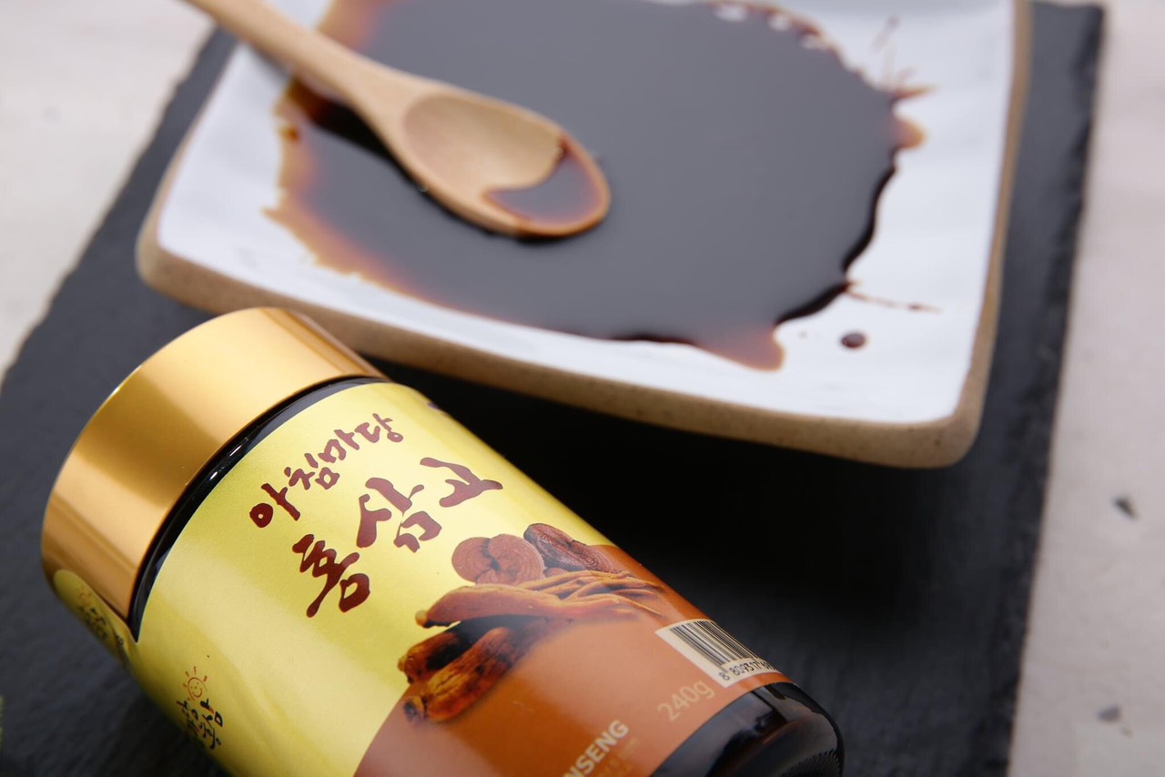 Cao Hồng Sâm Linh Chi Achimmadang Hàn Quốc Hộp 2 lọ x 240g